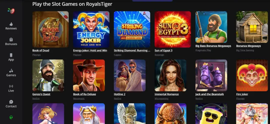Casino royalstiger